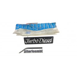 EMBLEMA SCRITTA BADGE...