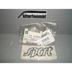 TARGHETTA LOGO SCRITTA...