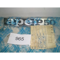 TARGHETTA APE P50 FRONTALE...