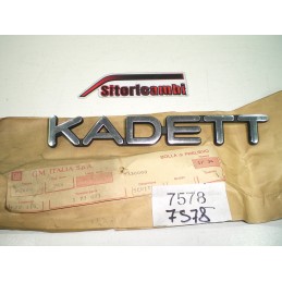 SCRITTA EMBLEMA LOGO KADETT...