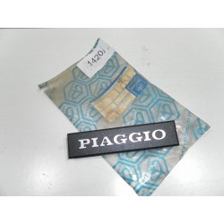 TARGHETTA SCRITTA PIAGGIO...
