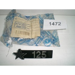 TARGHETTA EMBLEMA BAULETTO...