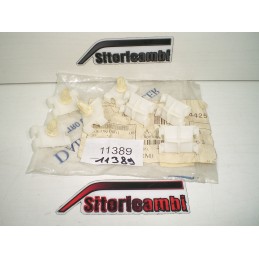 7X CLIP PULSANTE FISSAGGIO...